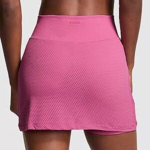 🔥 PINK Victoria's Secret Mini Skirt  Pink begonia Sz XLarge New